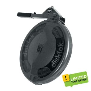 Disklok Diamond Edition Security Car Steering Wheel Full Cover Anthracite Lock Combo Pack