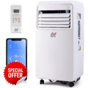 NETTA Portable Air Conditioner 3-IN-1 8000BTU
