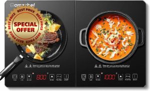 AMZCHEF Double Induction Hob