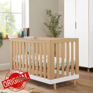 Tutti Bambini Hygge Mini Baby Cot Bed - 3-in-1 Baby Crib