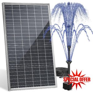 AMZtime 20W Solar Water Fountain