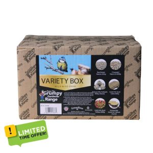 Grumpy Gardener Wild Bird Feed Variety Box | High-Protein