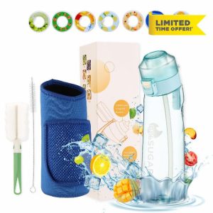 11 pcs Air Water Bottle Set with 7 Different Flavor Pods