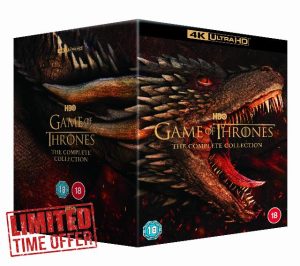 Game Of Thrones: Seasons 1-8 4K Ultra-HD [2019] [Region Free] [Blu-ray]