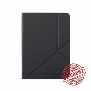 Kobo Clara Colour/BW SleepCover Case | Black | Sleep/Wake Technology | Built-In 2-Way Stand | Vegan Leather | Compatible with 6” Kobo Clara Colour/BW eReade