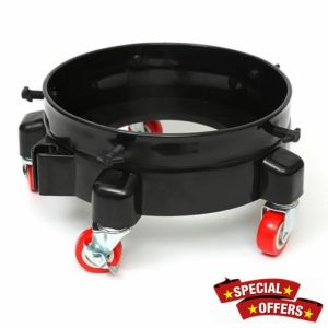 Shkalacar Car Wash Bucket with Wheels