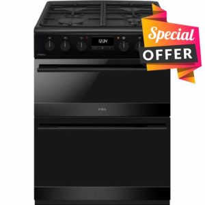 CDA CFD600MB Dual Fuel Cooker with Double Oven