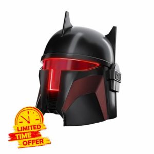Star Wars The Black Series Moff Gideon Premium Electronic Helmet with Light FX