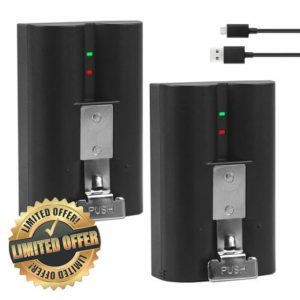 FLSTOR Rechargeable Battery for Ring Video Doorbell 2/3/3+/4