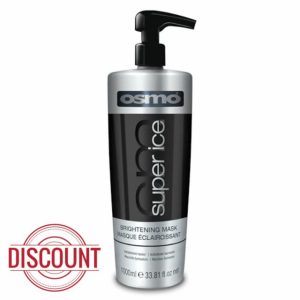 Osmo Super Ice Brightening Mask. Pigmented Black Intensive Mask to Brighten Blonde Hair. Jojoba Oil & Aloe Vera. 1000ml.