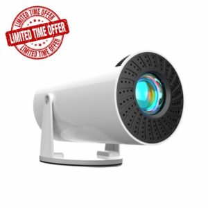 Android 11 F100 Mini Smart Projector Auto Horizontal Correction180°Rotatable