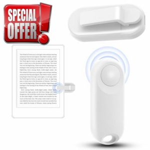 DATAFY RF Remote Control Page Turner for Kindle Paperwhite Kobo eReaders Camera Remote Shutter