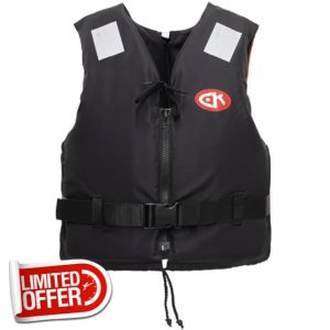 Conwy Kayaks CKBA 40-50N Buoyancy Aid PFD vest with Front Zip | Personal Flotation Device | Lightweight Foam | Unisex | Canoe - Kayak - Dinghy - SUP - Fishing | CE EN ISO12402