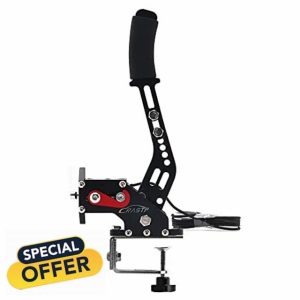 RASTP 64Bit PC USB Handbrake With Clamp for SIM Racing Games Logitech G27 G25 G29 T500 T300 FANATECOSW LFS DIRT RALLY.2