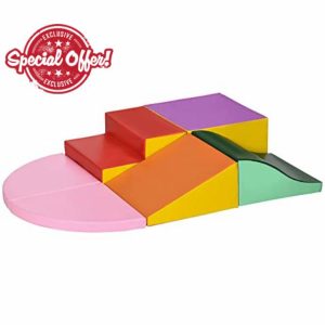 HOMCOM 6 Piece Soft Play Equipmemt