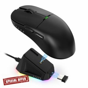 AJAZZ AJ159 P SUPERLIGHT Wireless Gaming Mouse with Magnetic Charging Dock