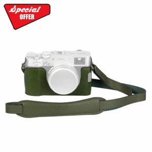 SMALLRIG X100VI Half Leather Case Kit with Shoulder Strap