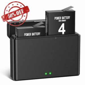 Adicop Action Battery Replacement Compatible with DJI Action 3/4