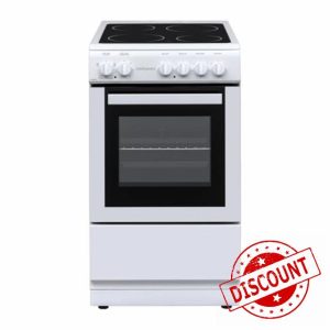 Statesman C050ESCW Freestanding Single Cavity Electric Cooker With Ceramic Hob