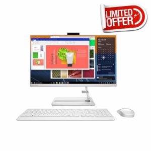 Lenovo IdeaCentre AIO 3i (Gen 7) 24-Inch FHD All-in-One Desktop PC (Intel Core i3-1215U