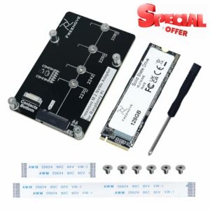 FREENOVE M.2 NVMe Adapter for Raspberry Pi 5 with 128GB SSD