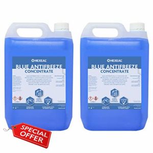 Hexeal Blue Antifreeze & Coolant / 10L / -37 Degree Celsius/High Concentrate/Longlife