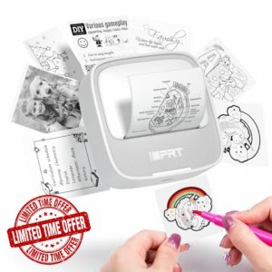 iDPRT Mini Sticker Printer Efficiently and Quickly