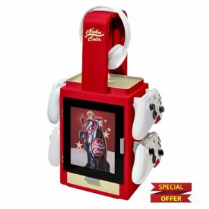 Numskull Official Fallout Nuka Cola LED Light Gaming Locker