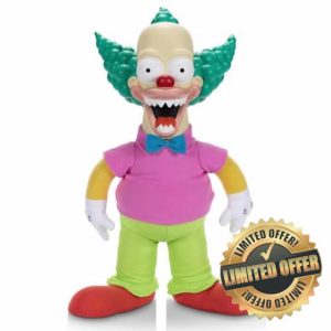 THE SIMPSONS Talking Krusty Doll Plush