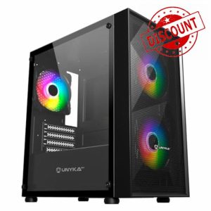 UNYKAch Micro ATX Gaming MIR B20 Case