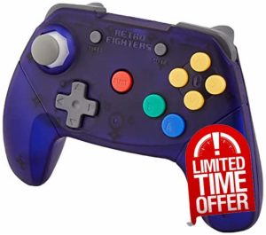 Retro Fighters Brawler64 Wireless Edition N64 Controller - Nintendo 64 - Purple