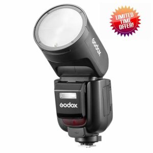 V1 PRO Professional Round-Head TTL Speedlite - 76W