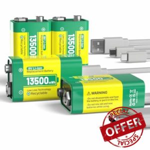 9 V Rechargeable Battery