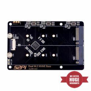GeeekPi N21 Dual 2280 NVMe Base for Raspberry Pi 5