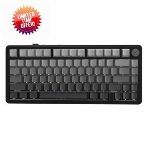 ATTACK SHARK X85 Gasket Mechanical Keyboard with Knob