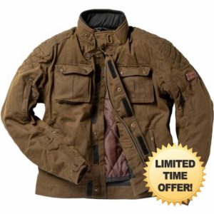 Black Pendle Wax Motorcycle Jacket CE Certified Class AA Unisex Water Repellent Textile Motorbike Bike Riding Armoured Protective Garme