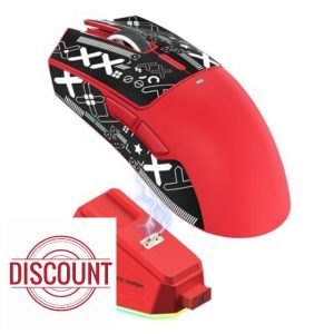 ATTACK SHARK X11 Gaming Mouse with Magnetic Charging Dock