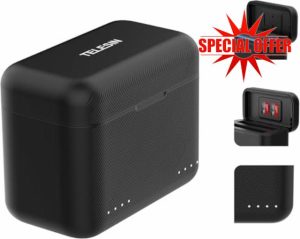 TELESIN Battery Charger for Insta360 X3 USB Type C Insta 360 X3 Battery Charger