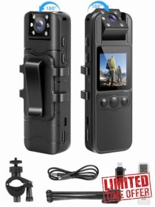 SPIKECAM Body Camera Z9 1080P Regular Model (No Card)