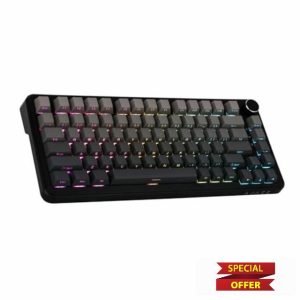MechLands AK820 MAX Upgraded Gasket-mounted Wireless Mechanical Keyboard