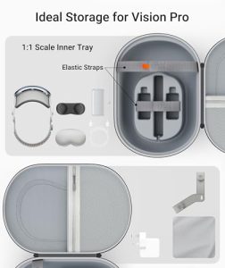 VR Gaming Headset Case with Lens Cover