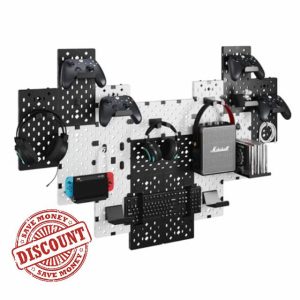 PEGZONE Controller and Headphone Holder Wall Mount