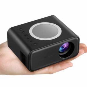Mini Projector 1080p High Performance Portable Projector，Projector For Bedroom Can Project Screen To Mobile Phones Wired And Wireless，Mini Projector Is Compatible With Apple/android Phones And Tablets