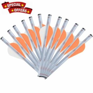 KEAUP 2 Inch Vanes Shrink Fletch