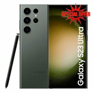 Samsung Galaxy S23 Ultra SM-S918B 17.3 cm (6.8") Android 13 5G USB Type-C 8 GB 256 GB 5000 mAh Green (Renewed)