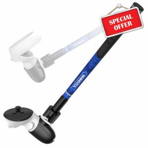 YOGES VR Golf Club Attachment Compatible with Meta Quest 3/ Oculus Quest 2 Controller