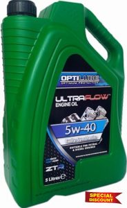 Optilube 5w40 Fully Synthetic Engine Oil A3 B4 5L 5 Litre