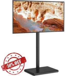 TVON TV Floor Stand for 32 to 55 inch TVs Tall TV Stand with Support Feet