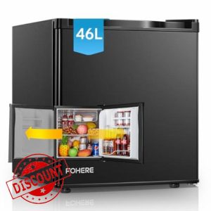 Under Counter Mini Fridge with Freezer