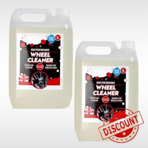 Dunnet Tools Car Wheel Cleaner Heavy Duty Traffic Film Remover for Brake Dust Contaminants Alloy Wheel Cleaner Concentrated Brake Cleaner for Tyres (10L Wheel Cleaner)